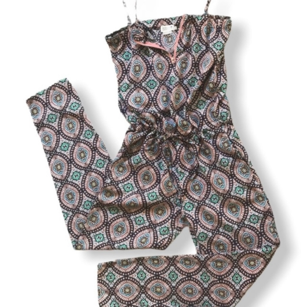 MOLLY BRACKEN geometric print JUMPSUIT